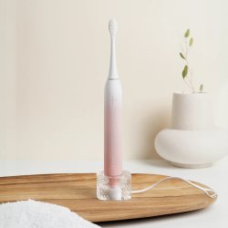 Lucent Prism Sonic Eltandborste Pink Bliss � Intelligent sonisk reng�ring med automatisk start och trycksensor