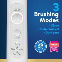 Waterpik Sensonic Complete Care Munddusche und elektrische Zahnb�rste (sonisch) mit 10 Druckstufen
