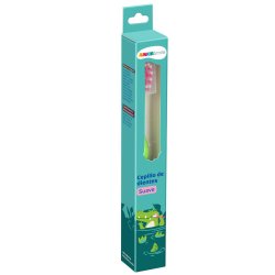 JuniorSmile Brosse � dents pour enfants avec ventouse – brosse � dents souple
