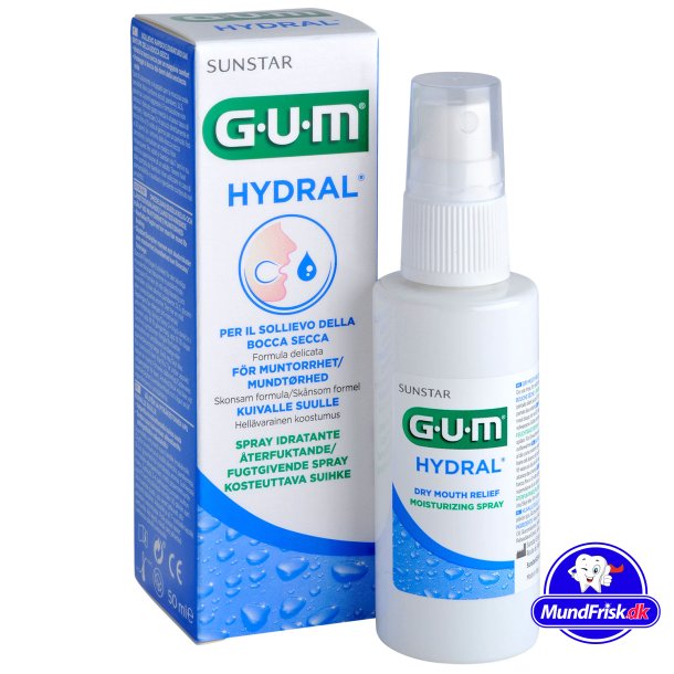 GUM Hydral Spray Til Tr Mund 50 ml.