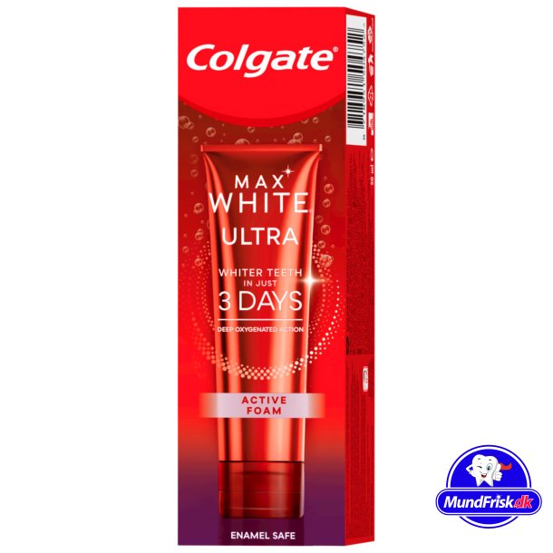 Colgate Tandpasta Max White Ultra Active Foam 50ml