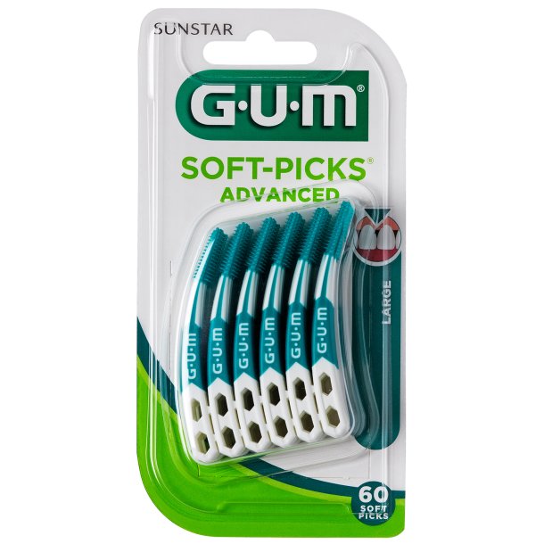 GUM Soft-Picks Advanced LARGE 60 st.