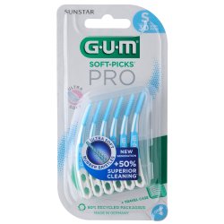GUM Soft-Picks PRO Mellemrumsbrster 30 stk. Small