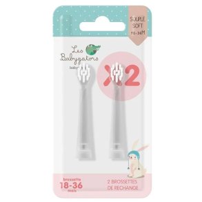 Les Babygators Borsthuvuden 18-36 mnader.