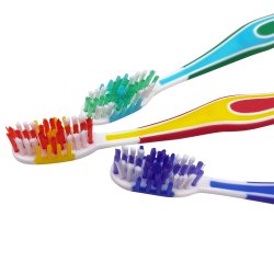 3 bitar. Tandborstar Active Oral Care Wave Action Medium