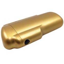 Fick askfat Guld Lttare form