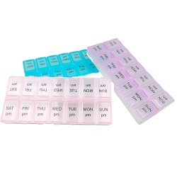 Pilleske Lille Dobbelt Pilleboks Morgen Aften