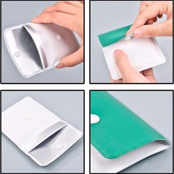 Taschenaschenbecher aus Aluminium und Pappe