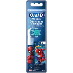 Oral-B PRO Borsthuvuden Fr Barn 4 st. Spider-Man