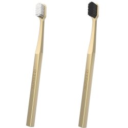 Aurezzi Gold Tandbrste 24 Karat Guldlgning MEDIUM
