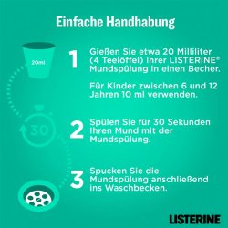 Listerine Munnvann Clean &amp; Fresh 500 ml.