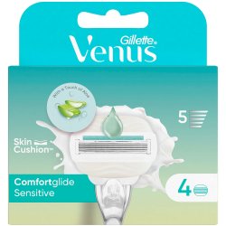 Gillette Venus Comfortglide Sensitive 4 stk. Barberblade