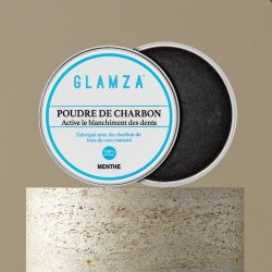 Tandkrm Charcoal Powder Glamza Carbon Mint 15 gr.