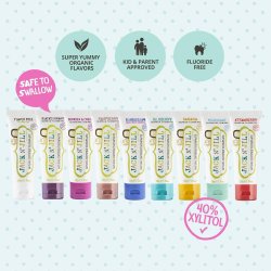 Barntandkrm Jack N' Jill Kids Natural Blackcurrant Xylitol 50 ml