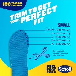 Scholl GelActiv Everyday Indlgssler NY MODEL Small 35,5-40,5