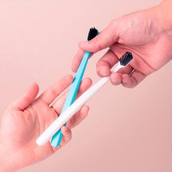 Grin Tandborstar Kolinfunderade Biologiskt nedbrytbara 2 st.