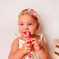 Barntandborste Biologiskt nedbrytbar GRIN Kids Bio