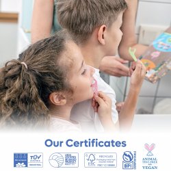 Brekraftig tanntrd for barn 50 pcs. SMARTLIFECO Flosser Unflavored