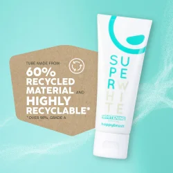 Whitening Tandkrm HAPPYBRUSH Superwhite Sensitive 75 ml