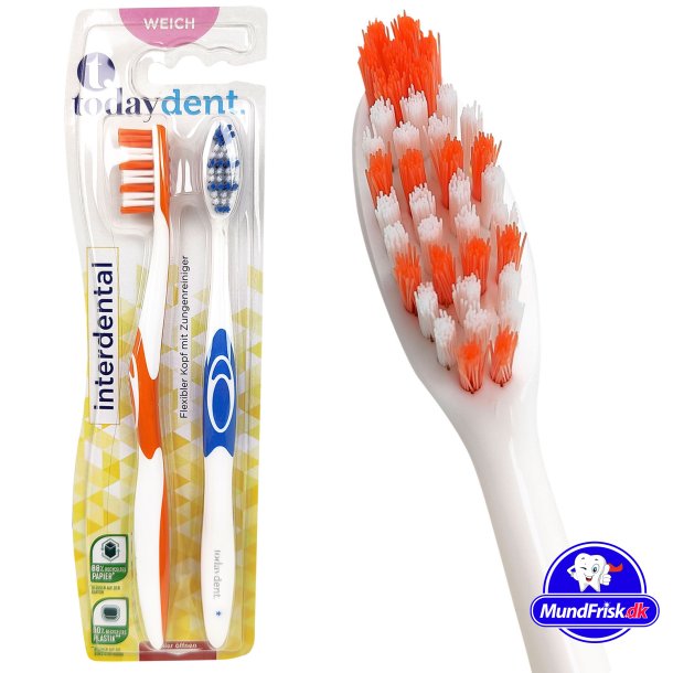 Today Dent SOFT Zahnb&uuml;rsten 2 Stk. Interdental
