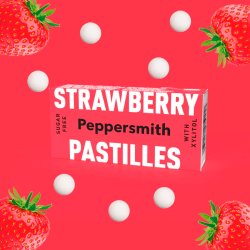Xylitol sugtabletter PEPPERSMITH Mint Strawberry 15g