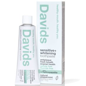 Davids Hydroxyapatit Tandkrm Sensitive + Whitening 113g