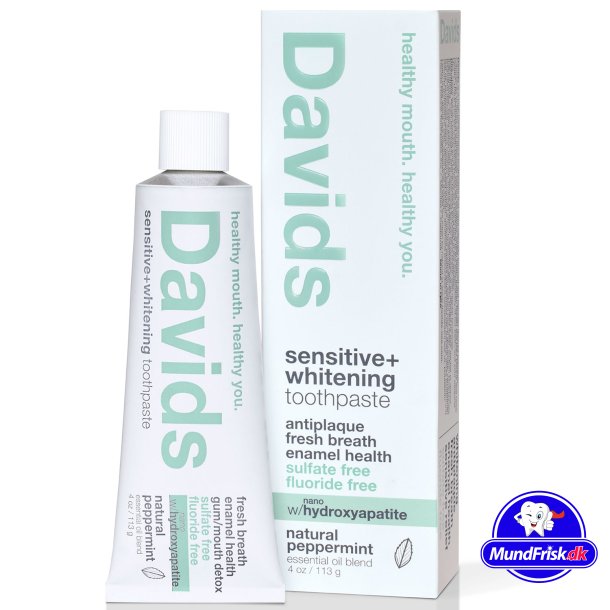 Davids Hydroxylapatit Zahnpasta Sensitive + Whitening 113g