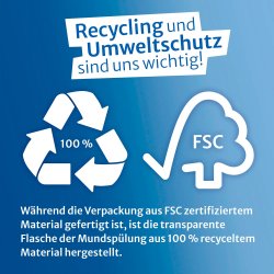 Munvatten mot dlig andedrkt ONE DROP ONLY Protect + Care Xylitol &amp; Zink 500 ml