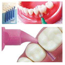 GLAMZA Interdentalb�rsten abgewinkelt 5 Stk. 0,7 mm