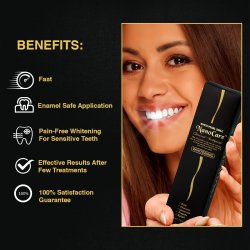 Tandblegning Tandpasta WHITE PEARL NanoCare Black Gold + Xylitol 100g