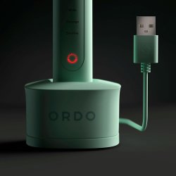 ORDO Sonic+ El-tandbrste + Opladningsetui Mint Green
