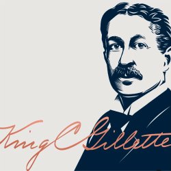 GILLETTE Barberskraber KING C. Face &amp; Contour