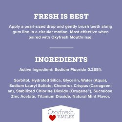 Oxyfresh Tandpasta Cavity Protection Fluor