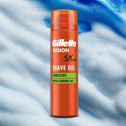 GILLETTE ProGlide UEFA Champions League Toalettveske + Barberskraber + 4 Barberblader + Fusion5 Barberskum