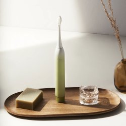Lucent Prism Sonic Eltandborste Mint Green � Intelligent sonisk reng�ring med automatisk start och trycksensor