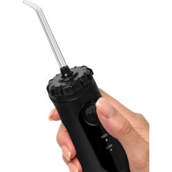 Waterpik Cordless Plus 5000 kabellose Munddusche schwarz mit 3 Druckstufen