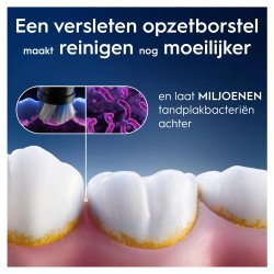 Oral-B iO Gentle Care Sensitive B�rstehoder Black (10 stk.)