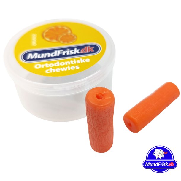 Ortodontiske Chewies Til Aligners Usynlige Bjler ORANGE