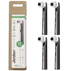 Jordan Svarte Brstehoder Grnne Rengjr 4 stk.