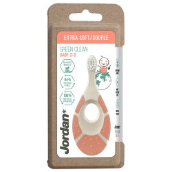 Jordan Bredygtig Brnetandbrste Green Clean Baby 0-2 r