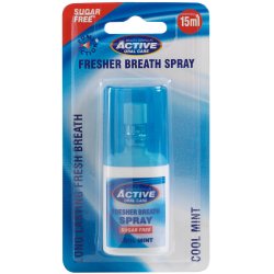 Munspray Active Oral Care Fresher Breath Sockerfri