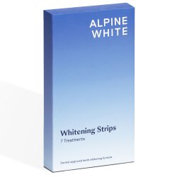 ALPINE WHITE Whitening Strips � Effektiv tannbleking hjemme (7 behandlinger)