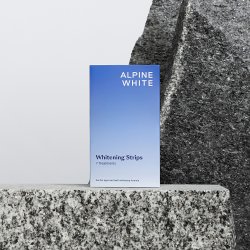 ALPINE WHITE Whitening Strips � Effektiv tannbleking hjemme (7 behandlinger)