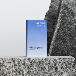 ALPINE WHITE Sensitive Whitening Strips � Sk�nsom tannbleking (7 behandlinger)