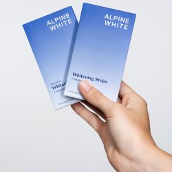 ALPINE WHITE Sensitive Whitening Strips � Sk�nsom tannbleking (7 behandlinger)