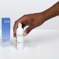 ALPINE WHITE Whitening Foam � Daglig tandblegning udviklet i Schweiz (50 ml)
