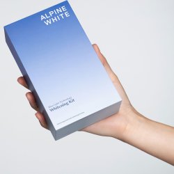 Hydroxyapatite &amp; Xylitol Tandbleek Set ALPINE WHITE Whitening Kit � tanden bleken met milde bescherming