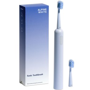Elektrische tandenborstel ALPINE WHITE Sonic - Tot 80.000 reinigingsbewegingen per minuut