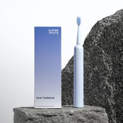 Elektrische tandenborstel ALPINE WHITE Sonic - Tot 80.000 reinigingsbewegingen per minuut