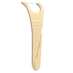 SmartLifEco FlexPik Floss Picks Unflavoured � Bærekraftig tanntråd med frisk mintsmak (50 stk.)